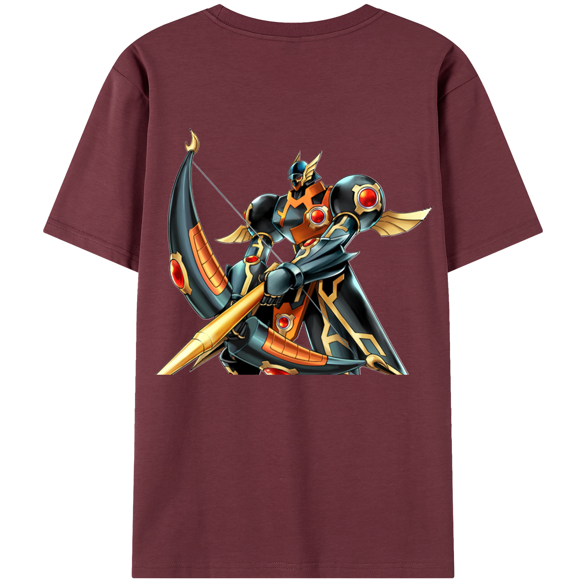 （画像用） 遊☆戯☆王 Yu-Gi-Oh! 綿100％半袖Tシャツ（背面プリント）